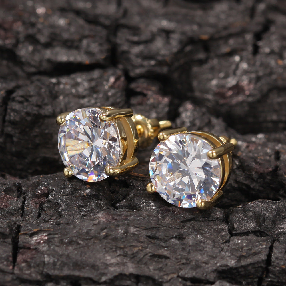 Classic Moissanite Stud Earrings