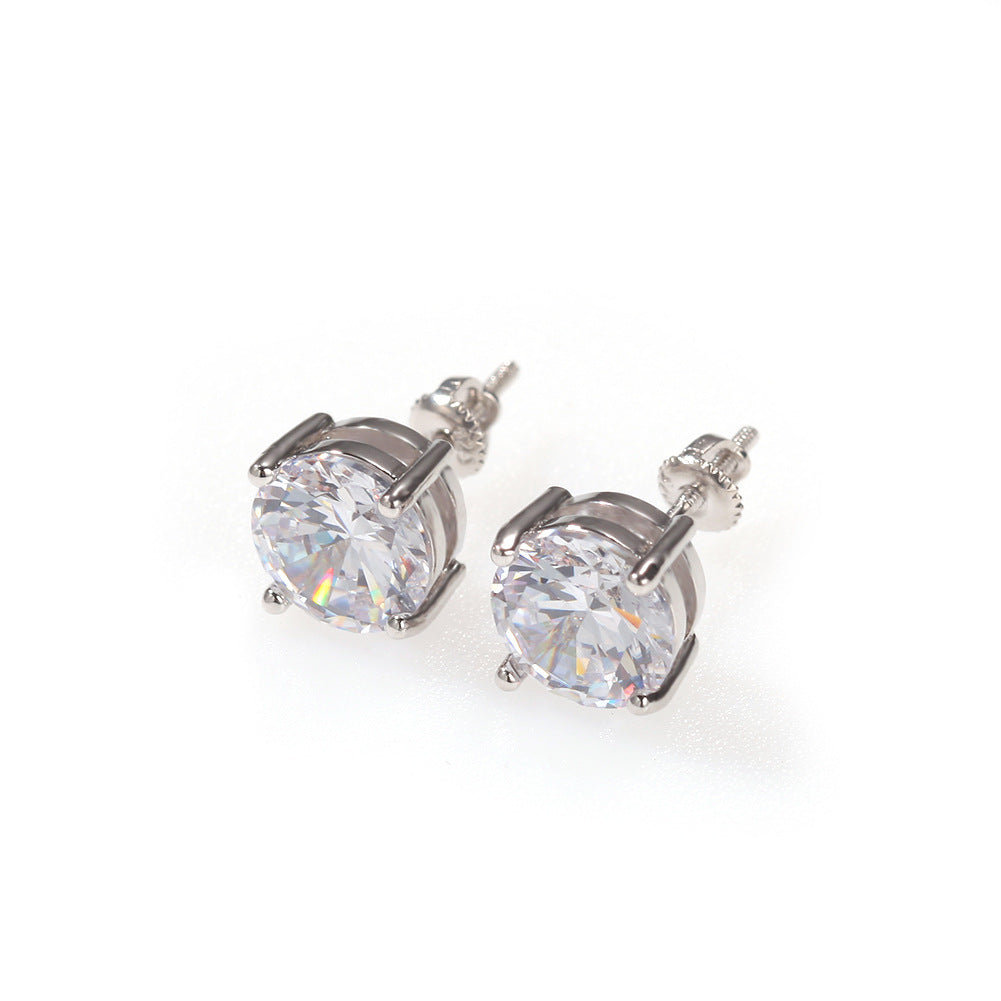 Classic Moissanite Stud Earrings