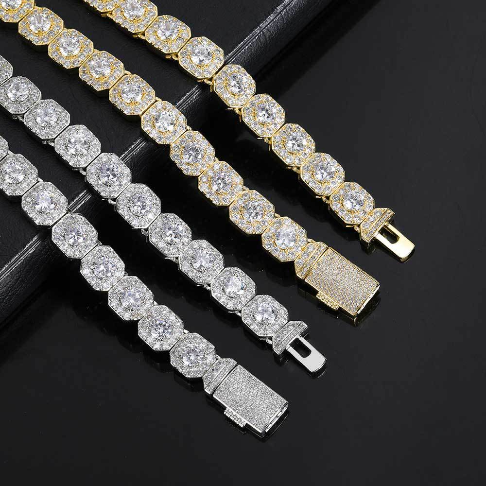 Cross Flower Zircon Bracelet